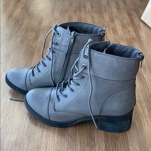 Grey Booties from Maurice’s